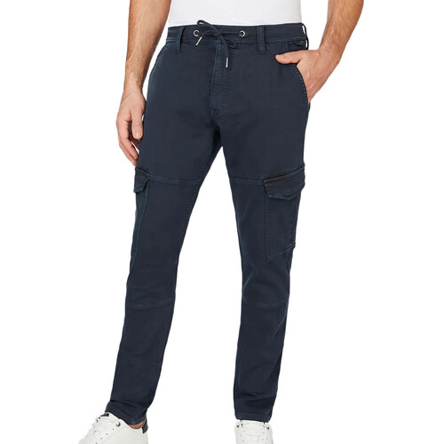 Kleidung Herren Hosen Pepe jeans PM211604YG72 Blau