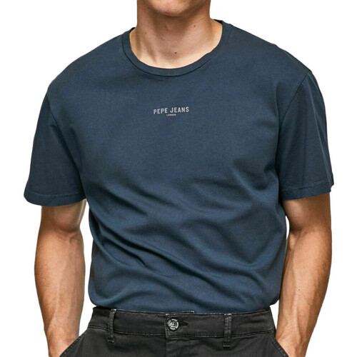 Kleidung Herren T-Shirts & Poloshirts Pepe jeans PM508671 Blau