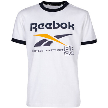 Kleidung Jungen T-Shirts & Poloshirts Reebok Sport H89487RBI Weiss