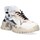 Schuhe Damen Sneaker Exé Shoes 22E10 3 Weiss