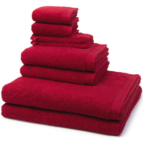 Home Handtuch und Waschlappen Möve Superwuschel Rot