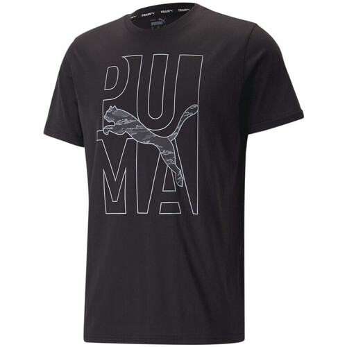Kleidung Herren T-Shirts & Poloshirts Puma 523239-01 Schwarz