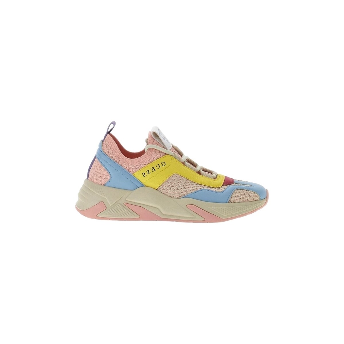 Schuhe Damen Derby-Schuhe Guess GENIVER2  Multicolore Multicolor
