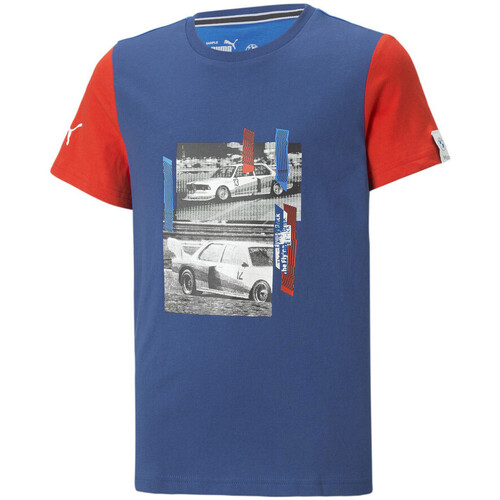 Kleidung Jungen T-Shirts & Poloshirts Puma 538304-04 Blau