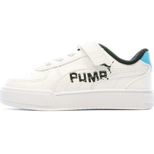 Schuhe Jungen Sneaker Low Puma 389729-01 Weiss