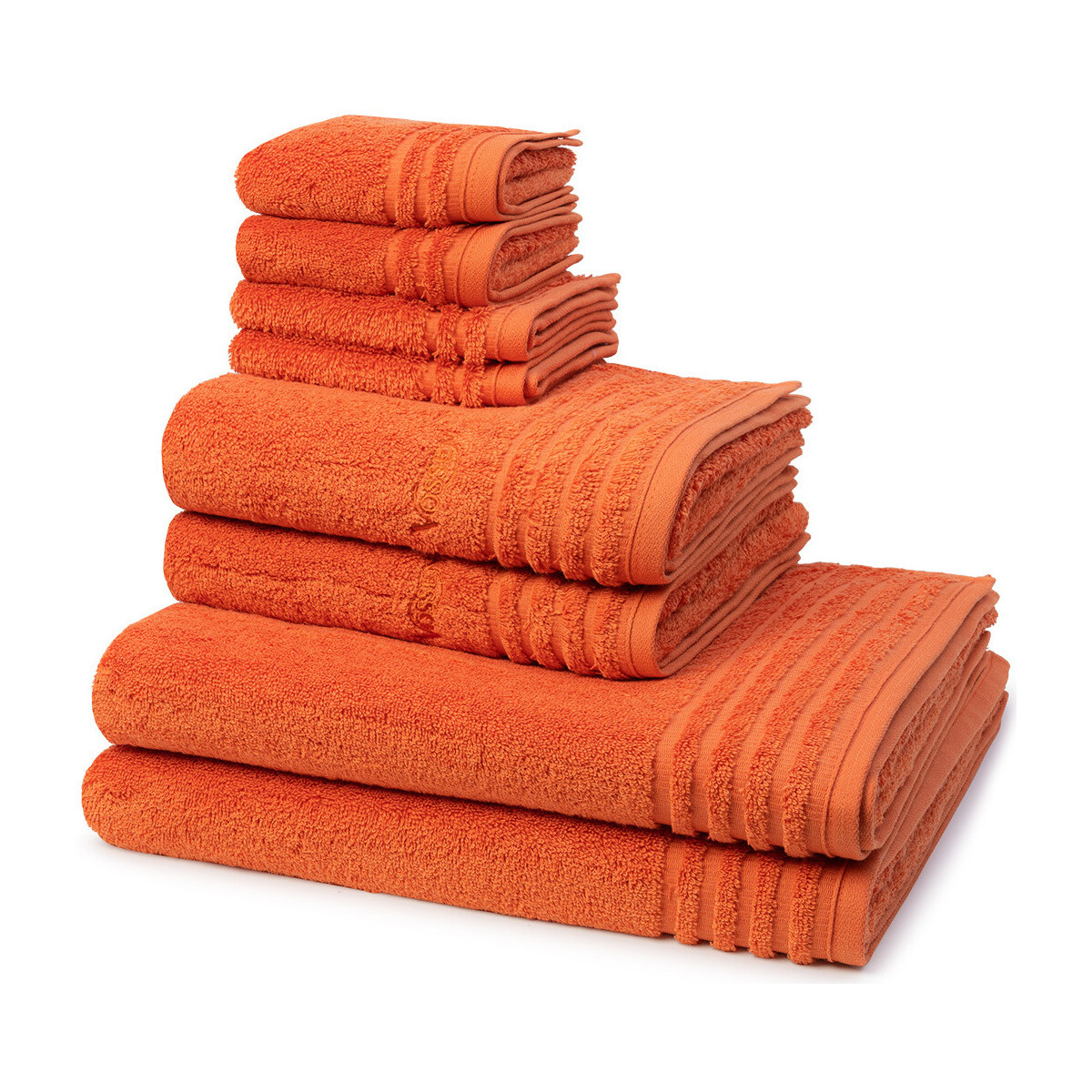 Home Handtuch und Waschlappen Vossen Vienna Style Supersoft Orange