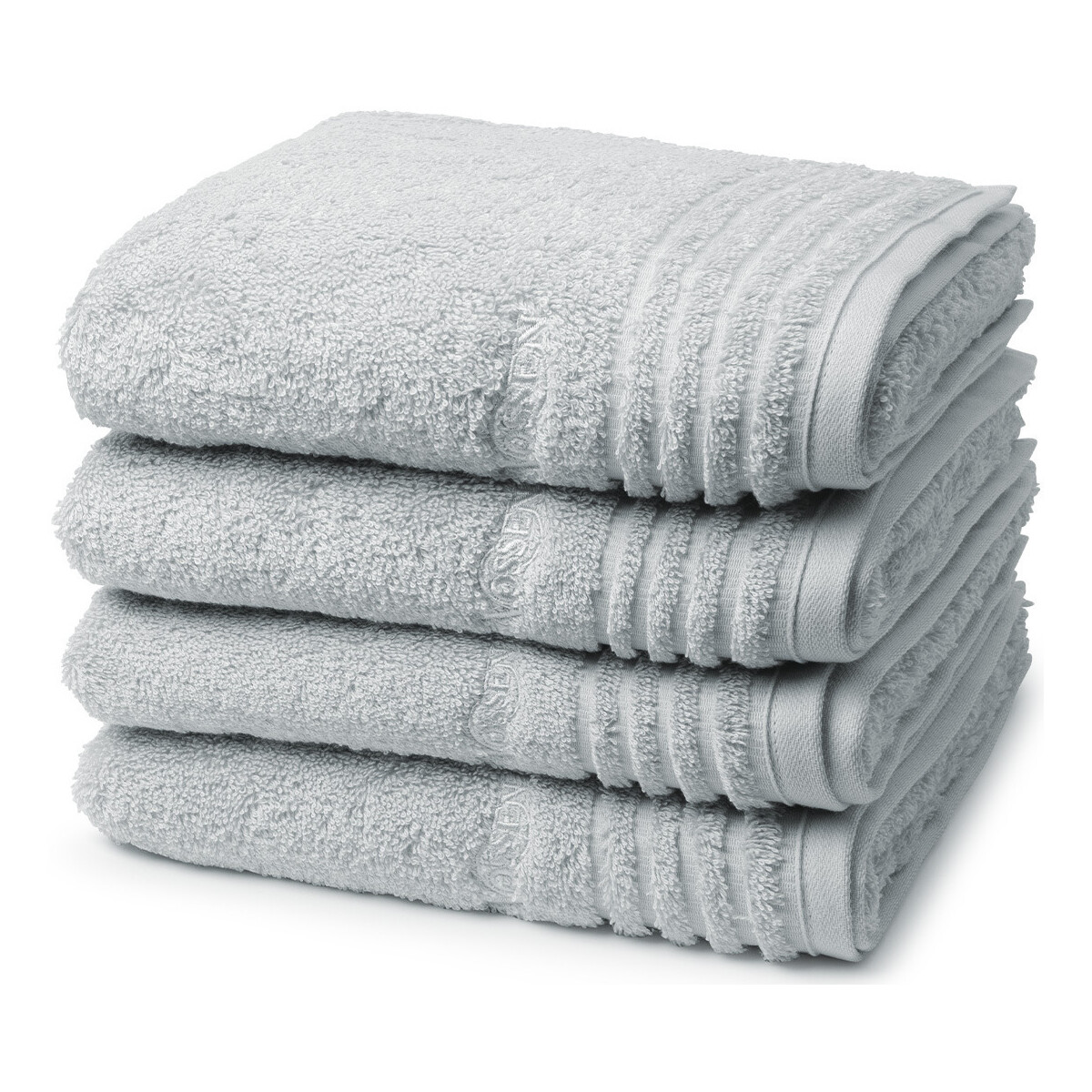 Home Handtuch und Waschlappen Vossen Vienna Style Supersoft Grau