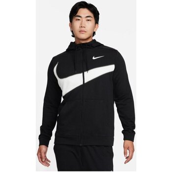 Kleidung Herren Pullover Nike Sport Fleece FB8575-010 Schwarz