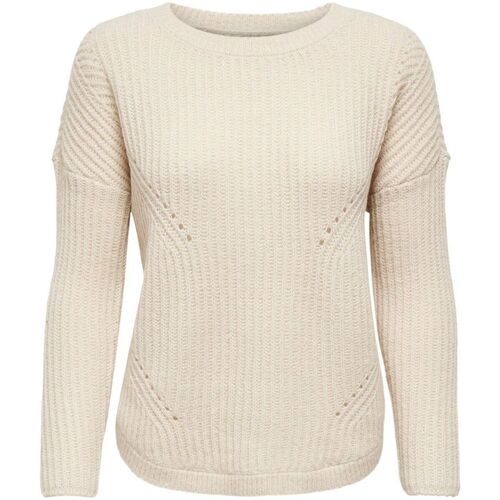 Kleidung Damen Pullover Only 15255899 BLINIS-WHITECAP GRAY Grau