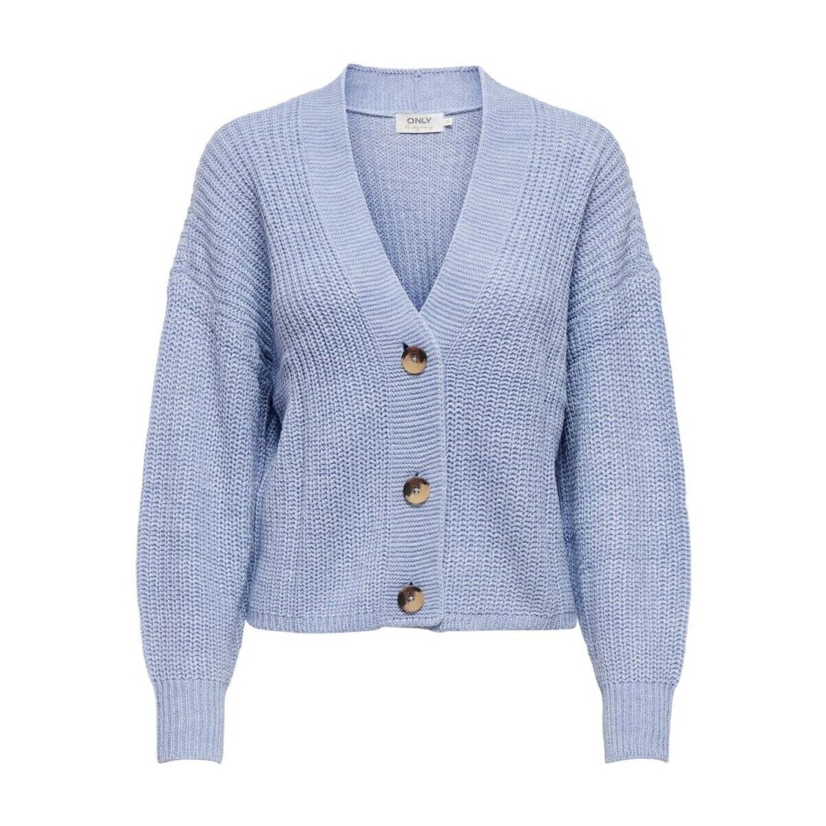 Kleidung Damen Pullover Only 15211521 CAROL-BLUE HERON Blau