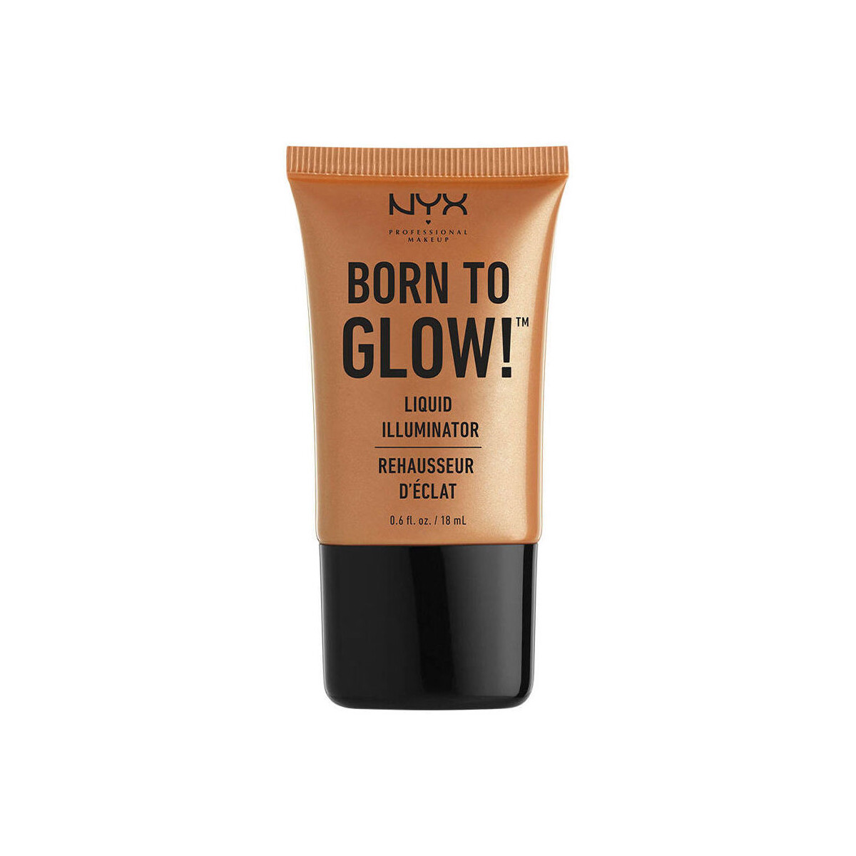 Beauty Highlighter  Nyx Professional Make Up Born To Glow Iluminador Líquido Pure Gold 