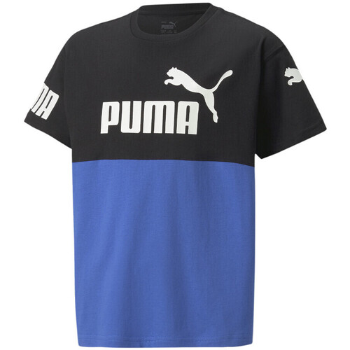 Kleidung Jungen T-Shirts Puma 673226-92 Blau