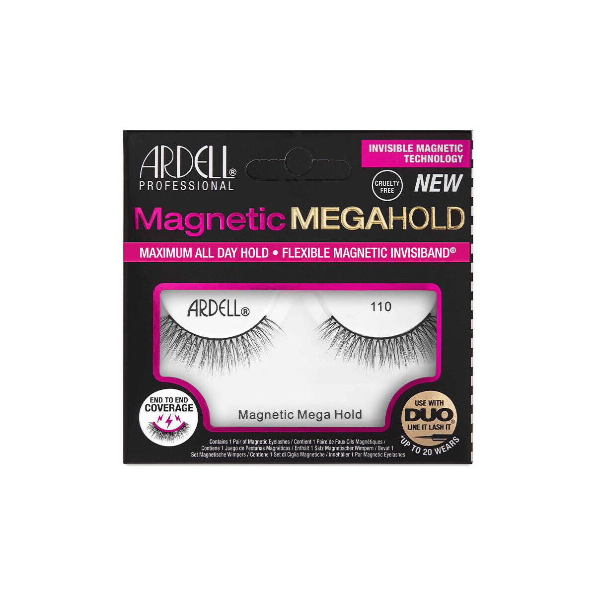Beauty Damen Mascara  & Wimperntusche Ardell Magnetic Megahold Pestañas 110 