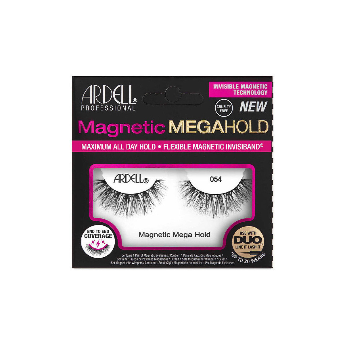 Beauty Damen Mascara  & Wimperntusche Ardell Magnetic Megahold Pestañas 054 