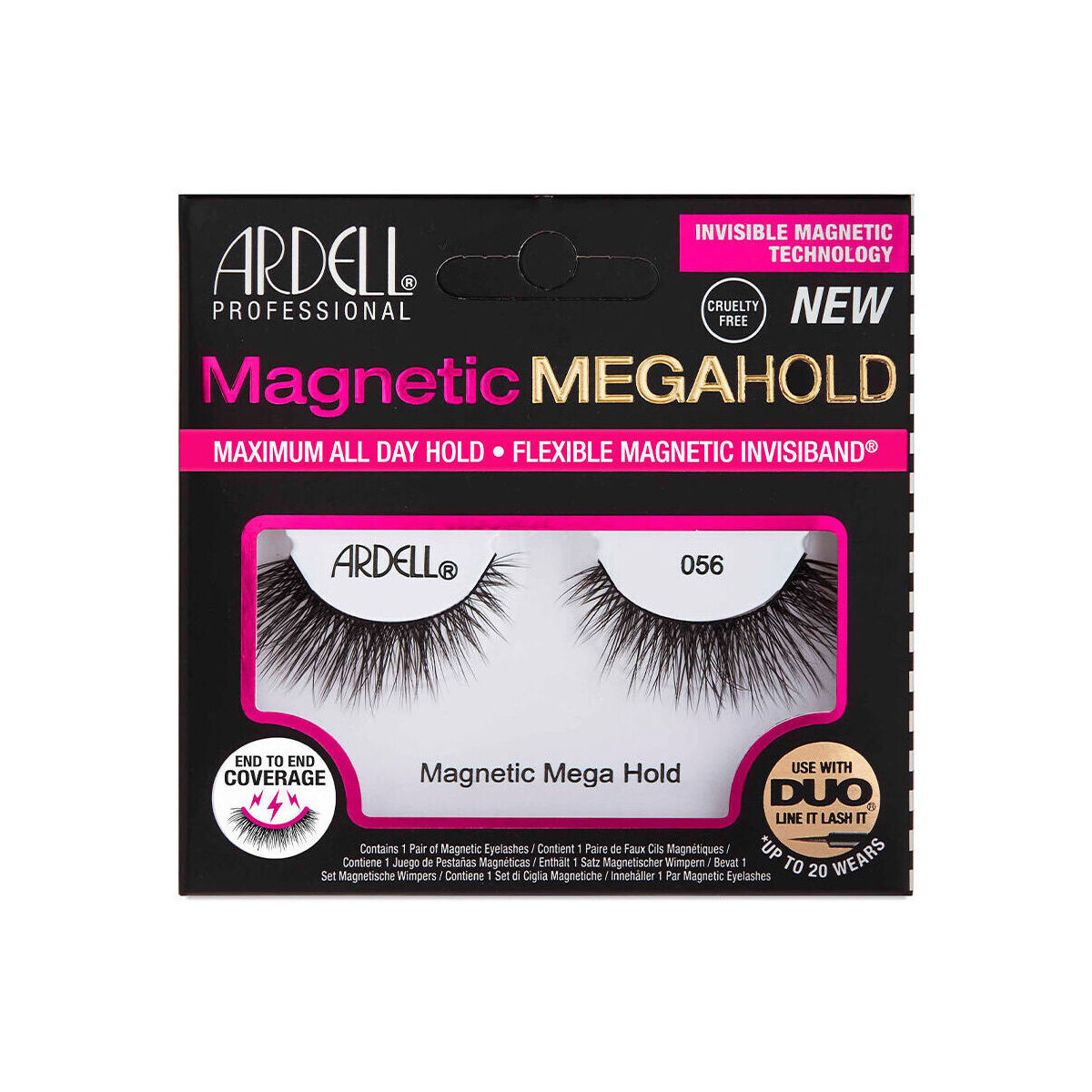 Beauty Damen Mascara  & Wimperntusche Ardell Magnetic Megahold Pestañas 056 