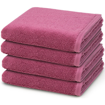 Home Handtuch und Waschlappen Vossen 4er Pack Vegan Life Rosa