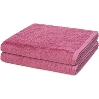 Home Handtuch und Waschlappen Vossen 2er Pack Vegan Life Rosa