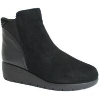 Schuhe Damen Low Boots Melluso MEL-RRR-K55274-NE Schwarz