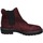 Schuhe Damen Low Boots Moma EY477 84302C-SA Bordeaux