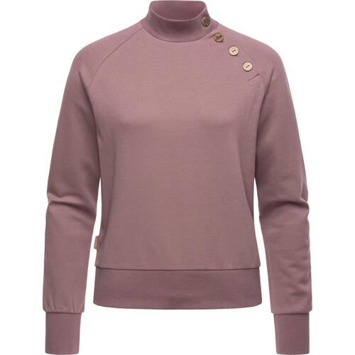 Kleidung Damen Langarmshirts Ragwear Sweatshirt Majjorka Solid Violett