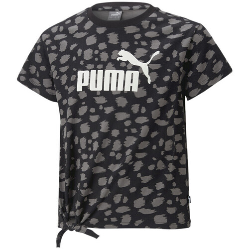 Kleidung Mädchen T-Shirts & Poloshirts Puma 673523-01 Schwarz