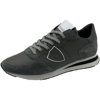 Schuhe Herren Sneaker Philippe Model TZLU6003 Veau Grau