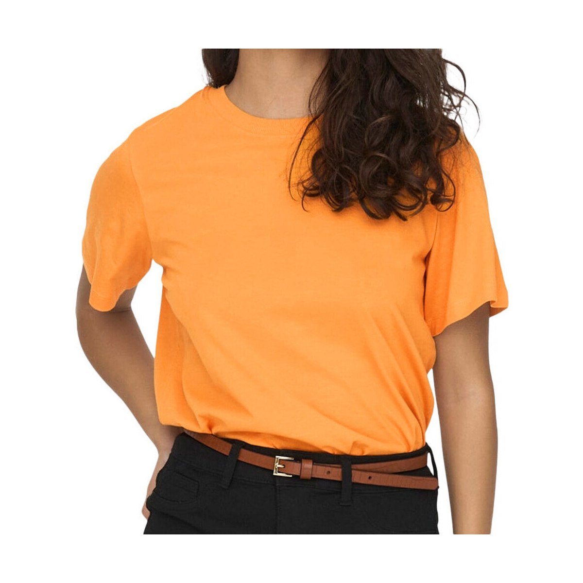 Kleidung Damen T-Shirts & Poloshirts JDY 15292431 Orange