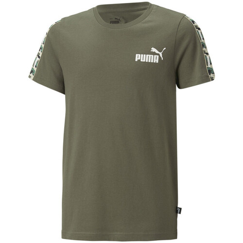 Kleidung Jungen T-Shirts & Poloshirts Puma 673234-73 Grün