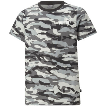 Kleidung Jungen T-Shirts Puma 673244-01 Grau