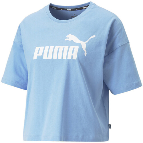 Kleidung Damen T-Shirts & Poloshirts Puma 586866-62 Blau