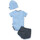 Kleidung Mädchen Jogginganzüge Puma 673356-93 Blau