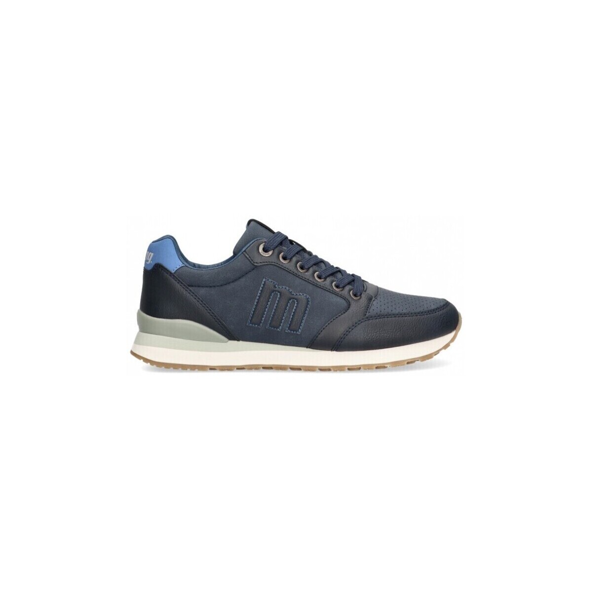 Schuhe Herren Sneaker MTNG 73486 Blau