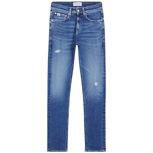 Kleidung Herren Röhrenjeans Calvin Klein Jeans J30J324184 Blau