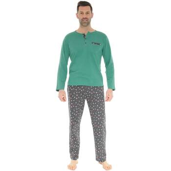 Kleidung Herren Pyjamas/ Nachthemden Christian Cane DURALD Grün