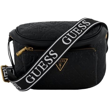 Taschen Damen Handtasche Guess Mode Accessoires POWER PLAY MINI SLING HWSD9006800 BLO Schwarz