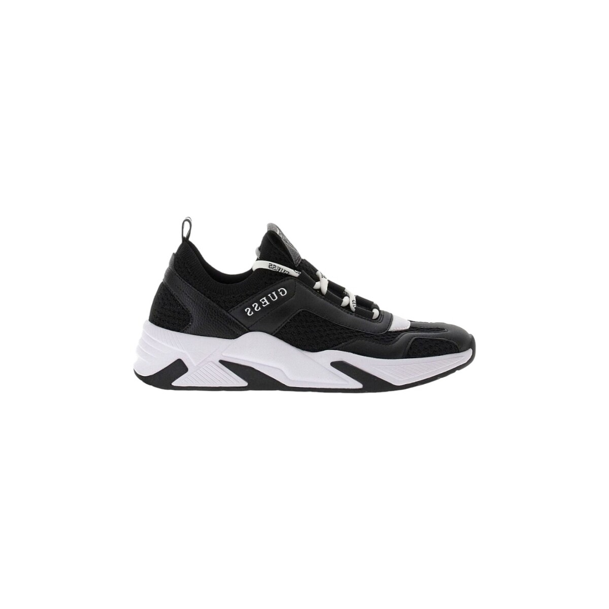 Schuhe Damen Derby-Schuhe Guess GENIVER2  BLACK FLPGE2 FAB12 Schwarz