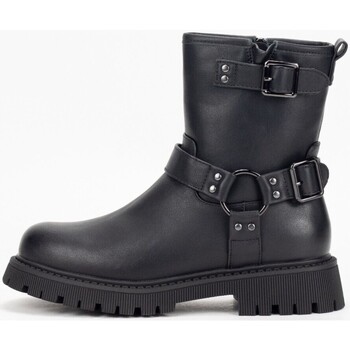 Schuhe Damen Stiefel Xti Botines  en color negro para Schwarz