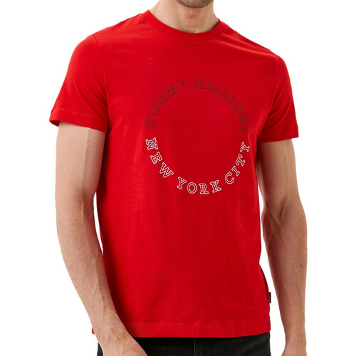 Kleidung Herren T-Shirts Tommy Hilfiger MW0MW32602 Rot