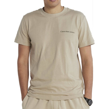 Kleidung Herren T-Shirts & Poloshirts Calvin Klein Jeans J30J323993 Beige