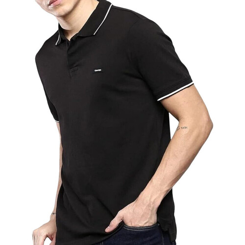 Kleidung Herren T-Shirts & Poloshirts Calvin Klein Jeans K10K113139 Schwarz