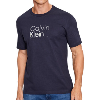 Kleidung Herren T-Shirts & Poloshirts Calvin Klein Jeans K10K111841 Blau