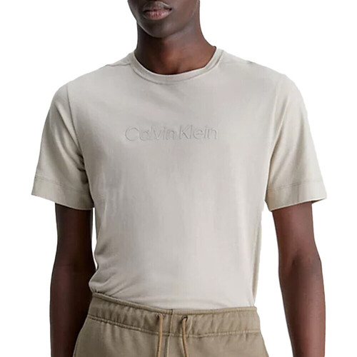 Kleidung Herren T-Shirts & Poloshirts Calvin Klein Jeans 00GMS3K108 Beige