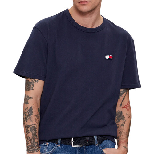 Kleidung Herren T-Shirts & Poloshirts Tommy Hilfiger DM0DM17870 Blau