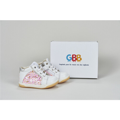 Schuhe Mädchen Sneaker High GBB ESSIA Weiss