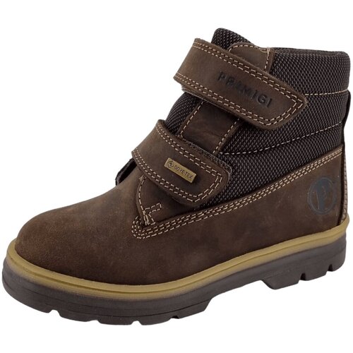 Schuhe Jungen Stiefel Primigi Klettstiefel Play Track GTX 4915533 Braun