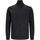 Kleidung Herren Sweatshirts Jack & Jones 12250737 PAULOS SWEAT ZIP-BLACK Schwarz