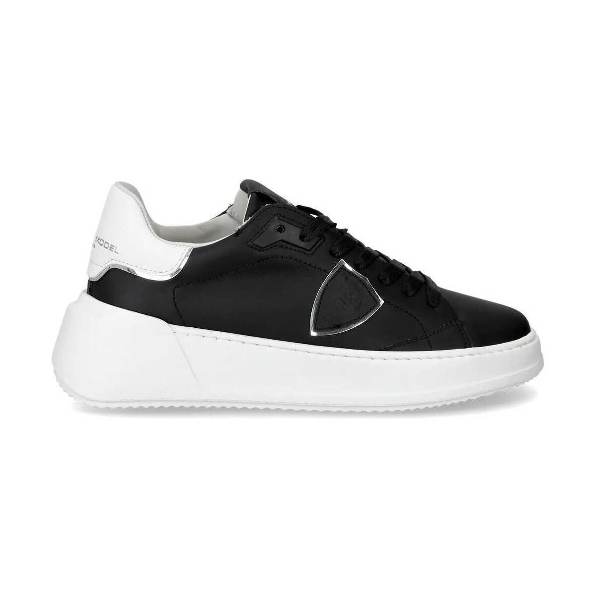 Schuhe Damen Sneaker Philippe Model BJLD V005 - TRES TEMPLE-BLACK Schwarz