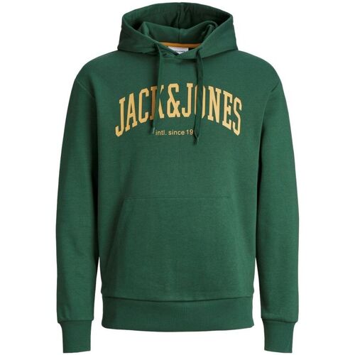 Kleidung Herren Sweatshirts Jack & Jones 12236513 JJEJOSH-DARK GREEN Grün