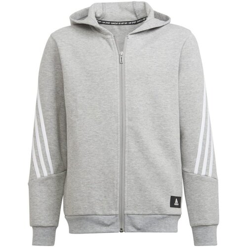 Kleidung Jungen Sweatshirts Adidas Sportswear Sport B FI 3S FZ H44344 Grau