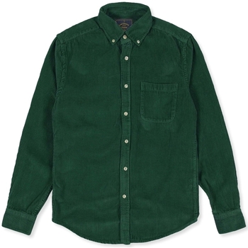 Kleidung Herren Langärmelige Hemden Portuguese Flannel Lobo Shirt - Green Grün